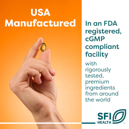 USA sourced SFI Health adrenal gland formula close up image