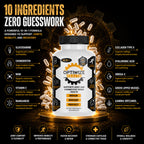 OptiWize 10-in-1 supplement label ingredient highlights