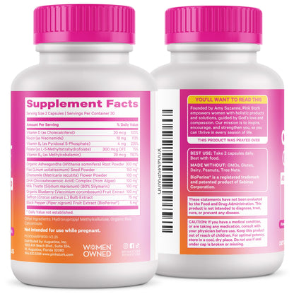 Pink Stork premium wellness vitamins for adrenal health