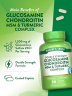 Nature's Truth glucosamine chondroitin bottle cap and safety seal