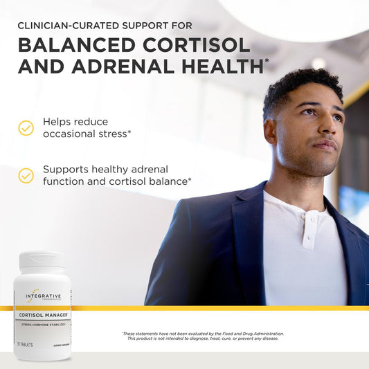 Integrative Therapeutics Cortisol Manager supplement facts panel and ingredients list