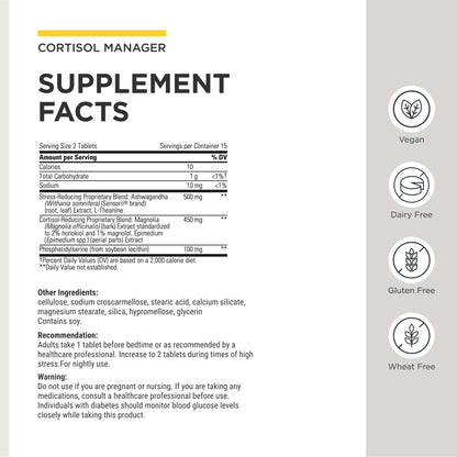 IT Cortisol Manager imported sleep and relaxation tablets packaging details