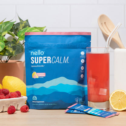 Nello Supercalm non GMO sugar free travel friendly sachets
