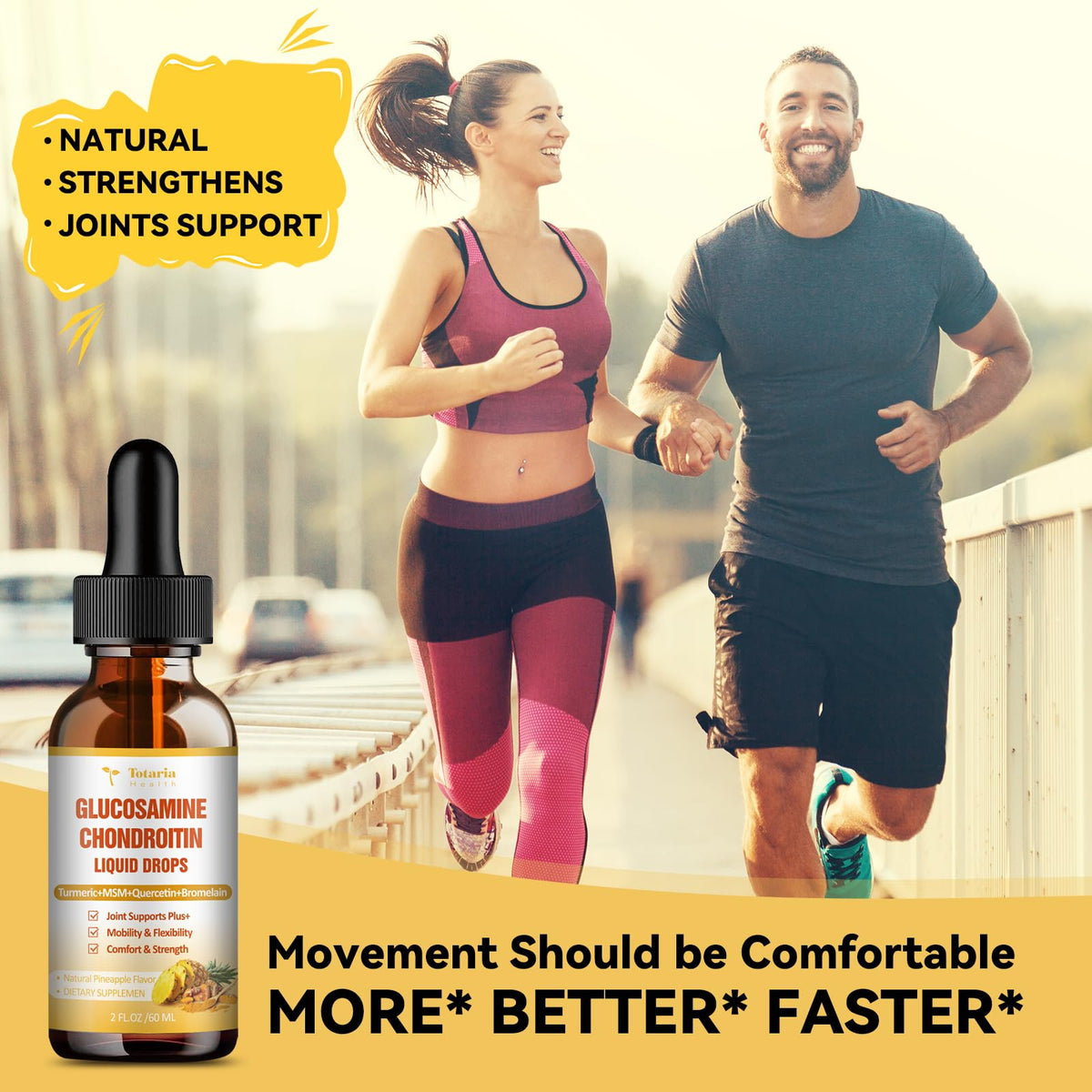Totaria supplement dropper measuring liquid dosage clearly