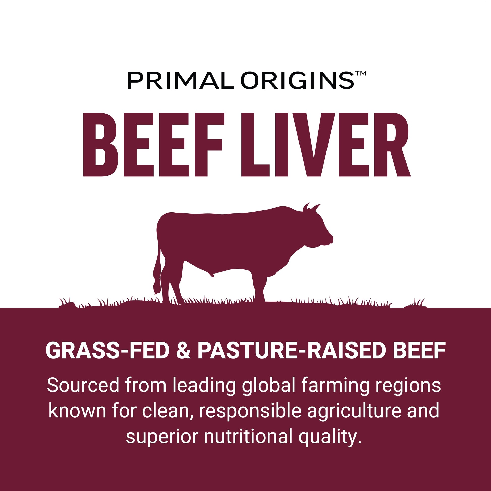Force Factor Primal Origins Beef Liver dietary supplement label facts and ingredients