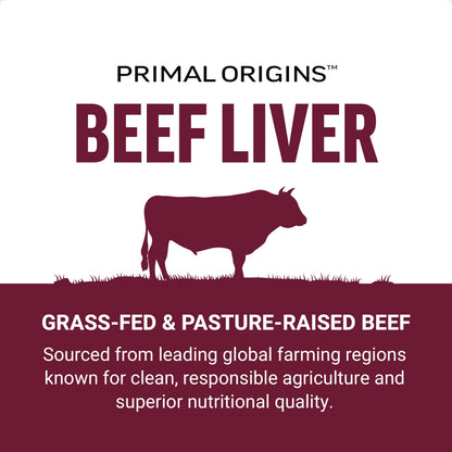 Force Factor Primal Origins Beef Liver dietary supplement label facts and ingredients