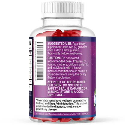 Nature's Nutrition 120 count bottle packaging highlighting daily serving directions