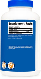 Nutricost Glucosamine Sulfate ingredients and quality certifications