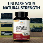 Teraputics 200 capsules dietary supplement label details