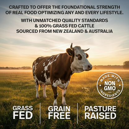Teraputics desiccated beef liver and organs dietary supplement quality seal certification