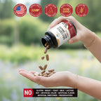 Authentic USA sourced beef organ supplement packaging