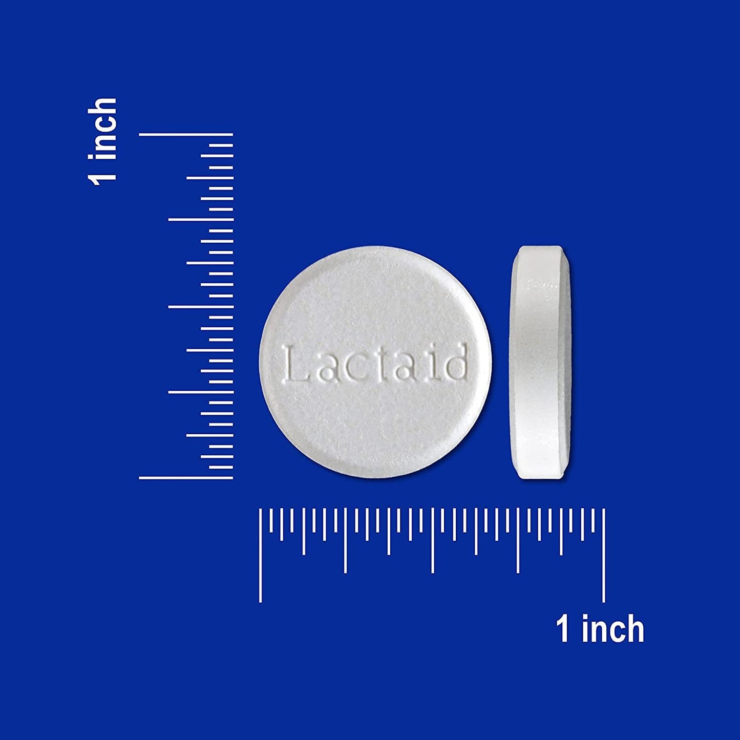Lactaid lactose intolerance relief chewables macro shot of individual packet