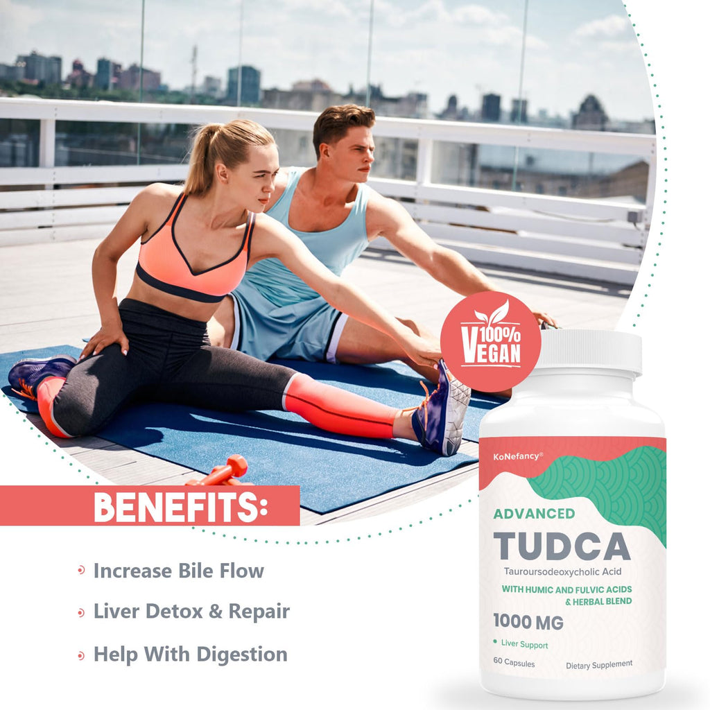 KoNefancy TUDCA dietary supplement nutrition facts label