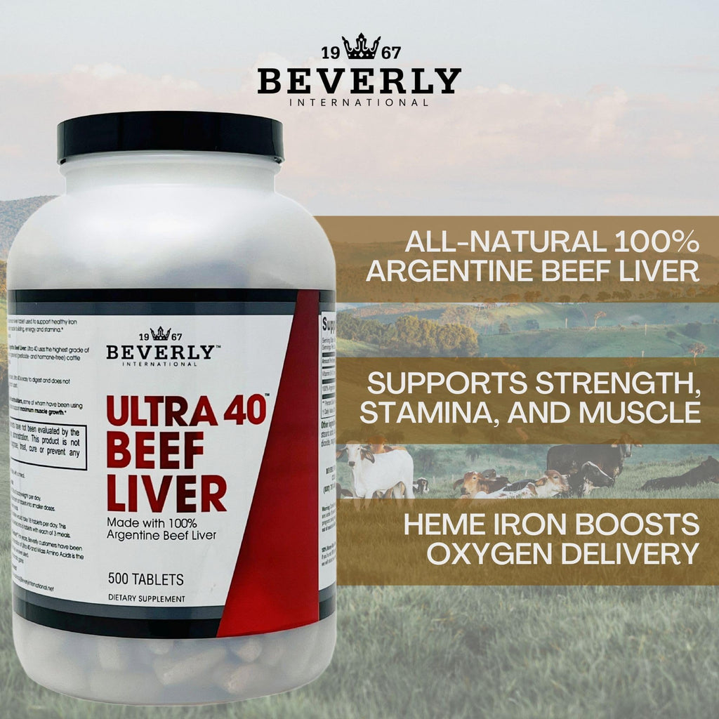 Beverly International Ultra 40 tablet closeup