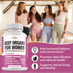 Back of New Age beef organ supplement showing ingredients and supplement facts