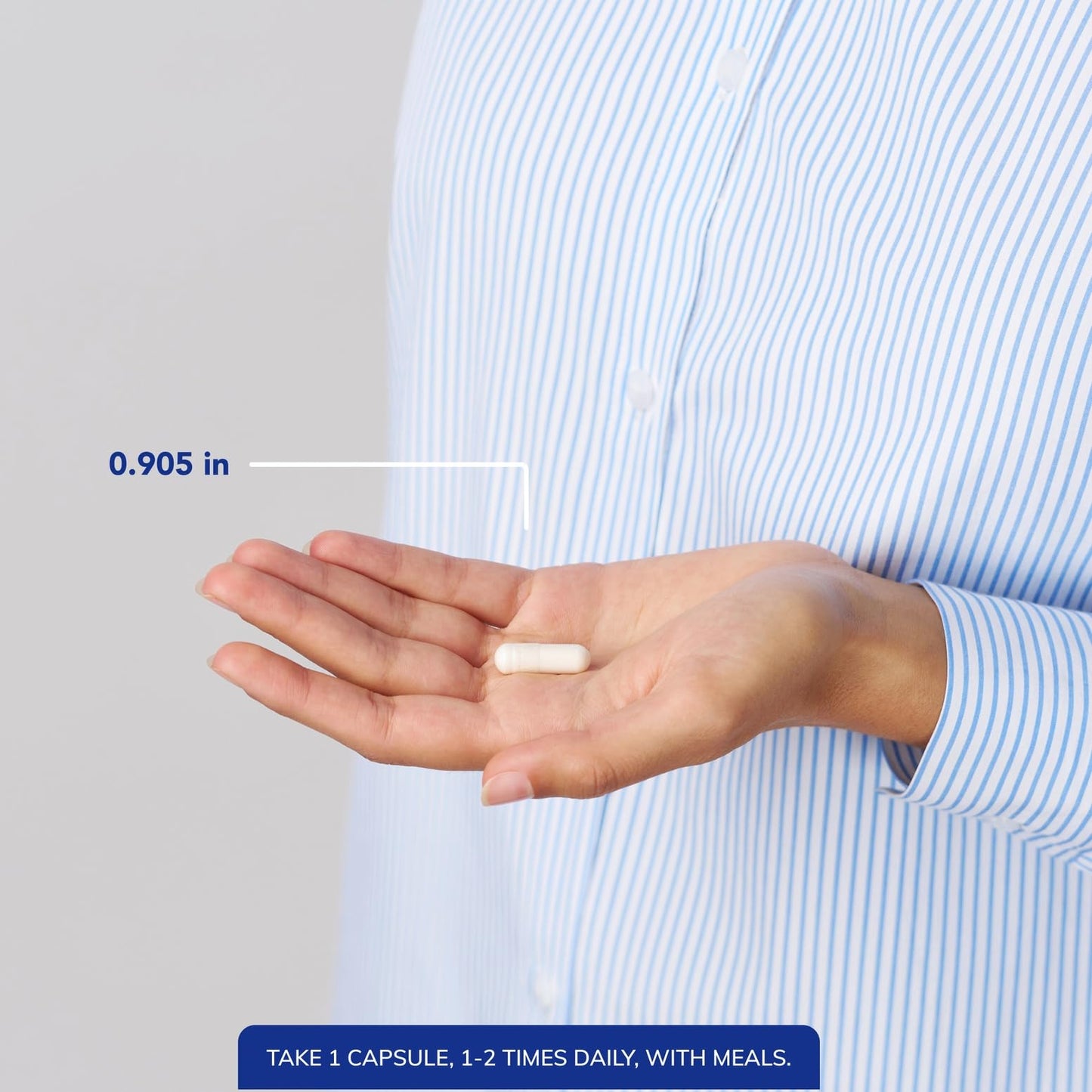 Pure Encapsulations cartilage support capsules side label view