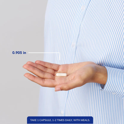 Pure Encapsulations cartilage support capsules side label view