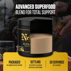 Ambrosia organ support supplement bottle layout and design