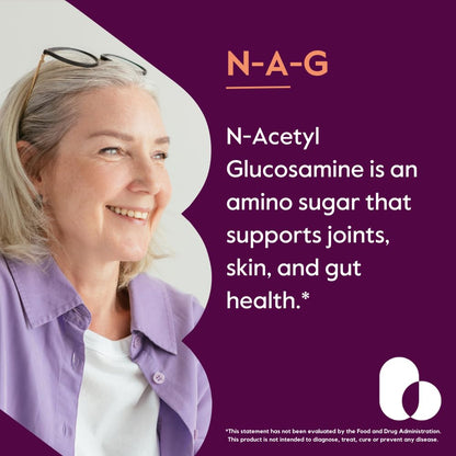 Bestvite NAG 700mg supplement facts label showing stearate free ingredients.