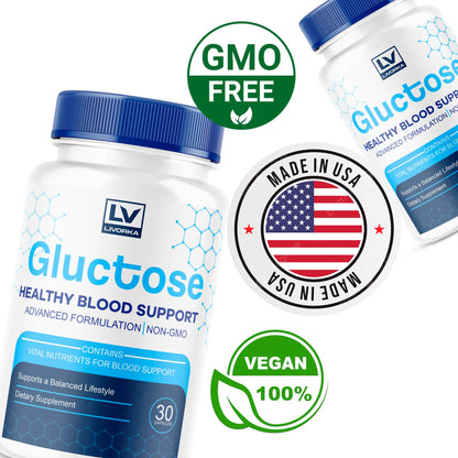 Livorka Gluctose capsules imported from USA for natural metabolic wellness support