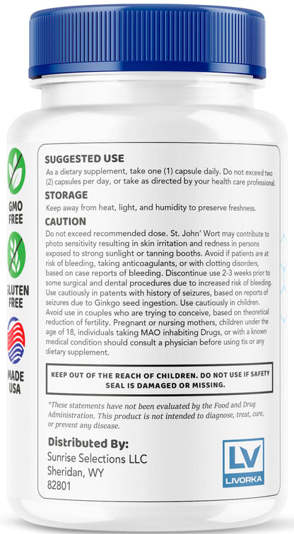 Livorka Gluctose ninety count bottle set demonstrating daily health routine usage