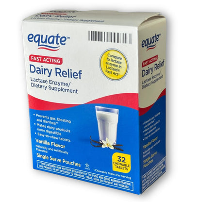 USA imported lactase enzyme tablets for prevention of diarrhea from dairy foods