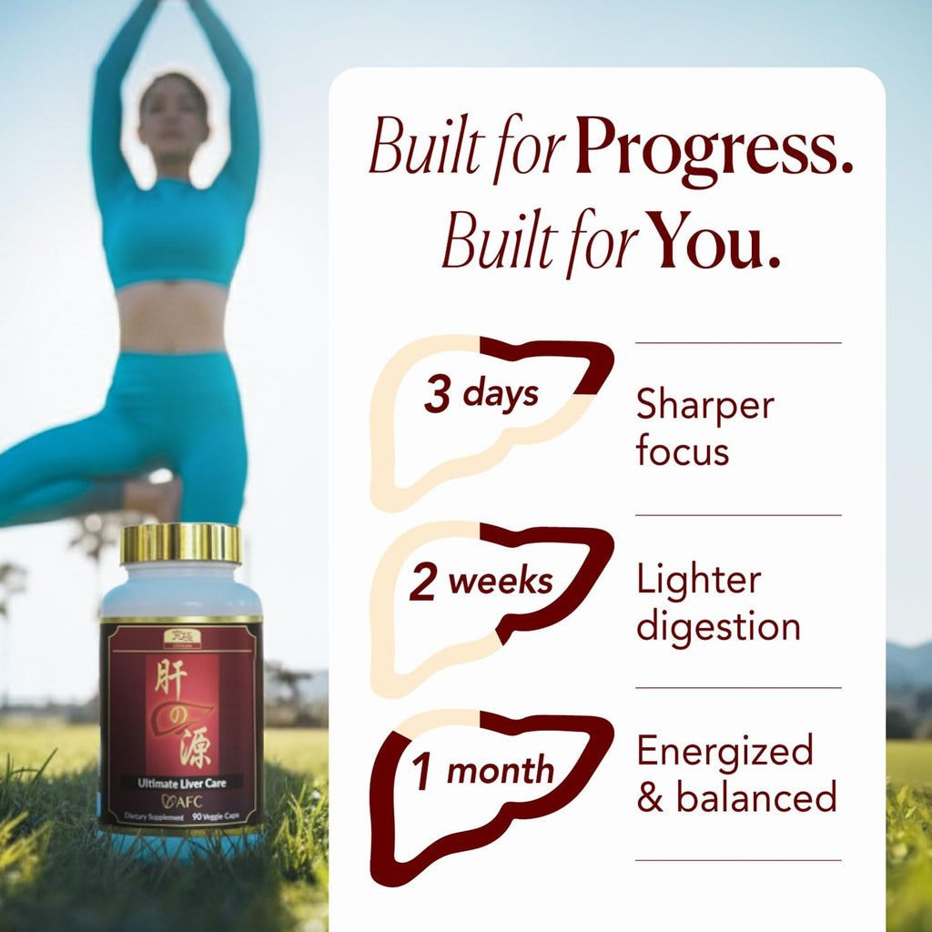 AFC Japan Ultimate Liver Care packaging close up