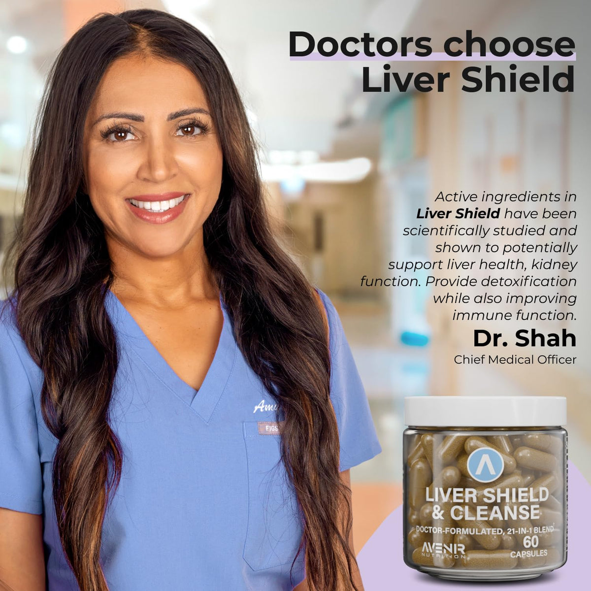 Avenir Nutrition Liver Shield And Cleanse capsule closeup