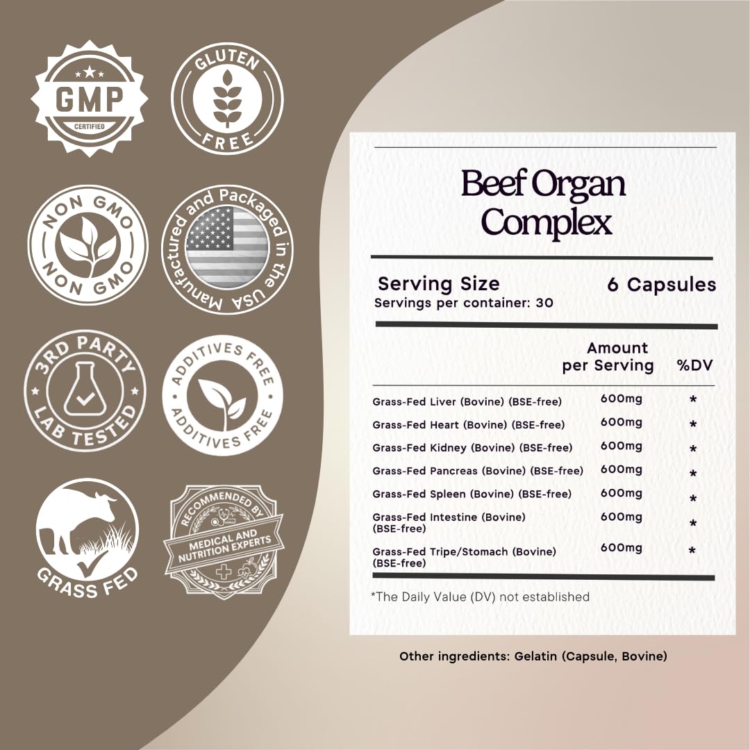 Zen Principle ancestral superfood capsule supplement nutritional facts and ingredients label