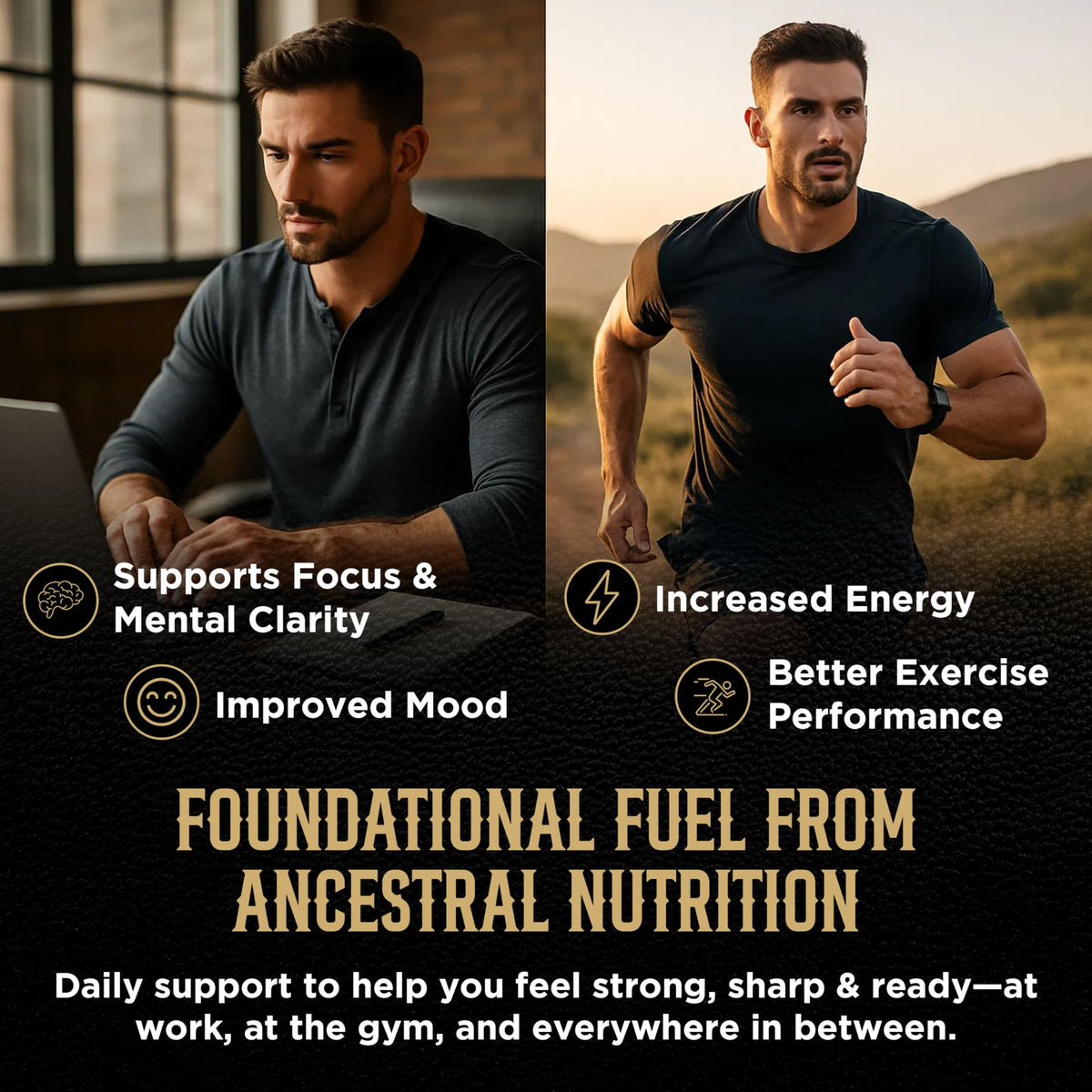 Authentic USA sourced Revolution Science beef liver and organ supplement packaging