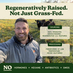MK Supplements Grass Fed Beef Liver freeze dried process graphic