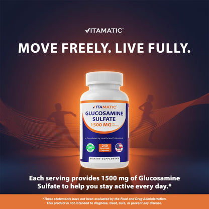 Vitamatic joint cartilage and mobility defense dietary supplement capsules