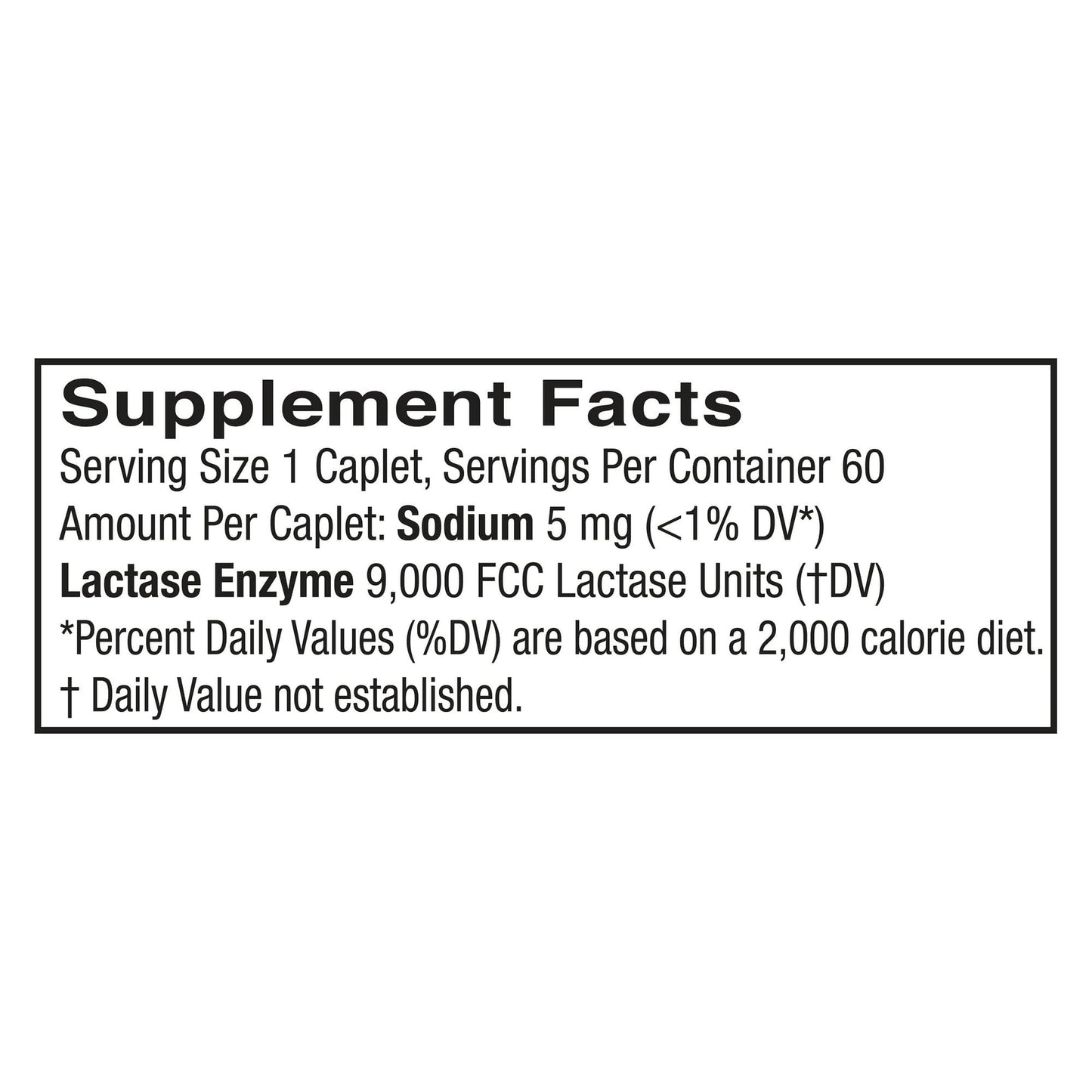 Equate brand dairy digestive pills for individuals with milk sugar and lactose sensitivities