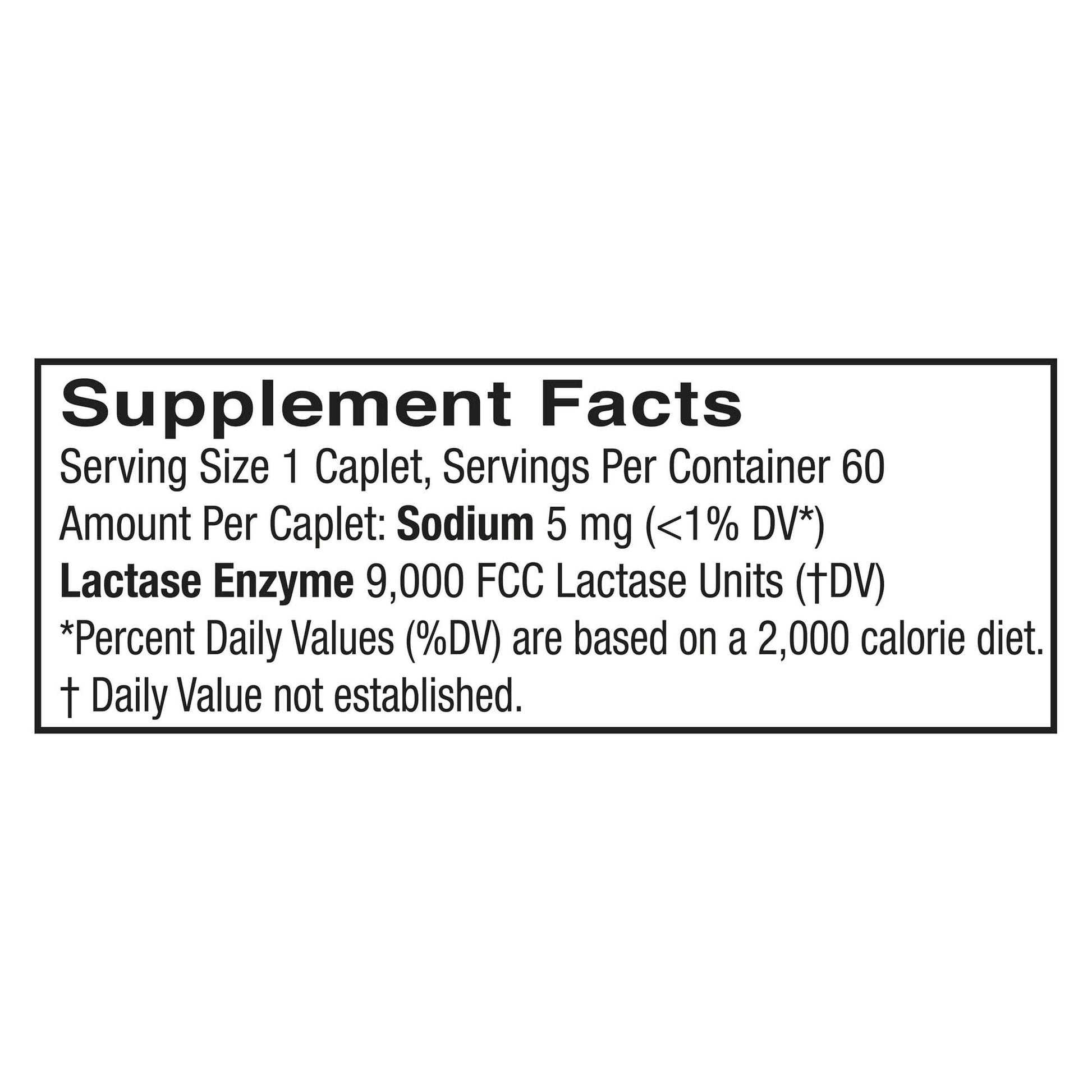 Equate brand dairy digestive pills for individuals with milk sugar and lactose sensitivities