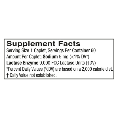 Equate brand dairy digestive pills for individuals with milk sugar and lactose sensitivities