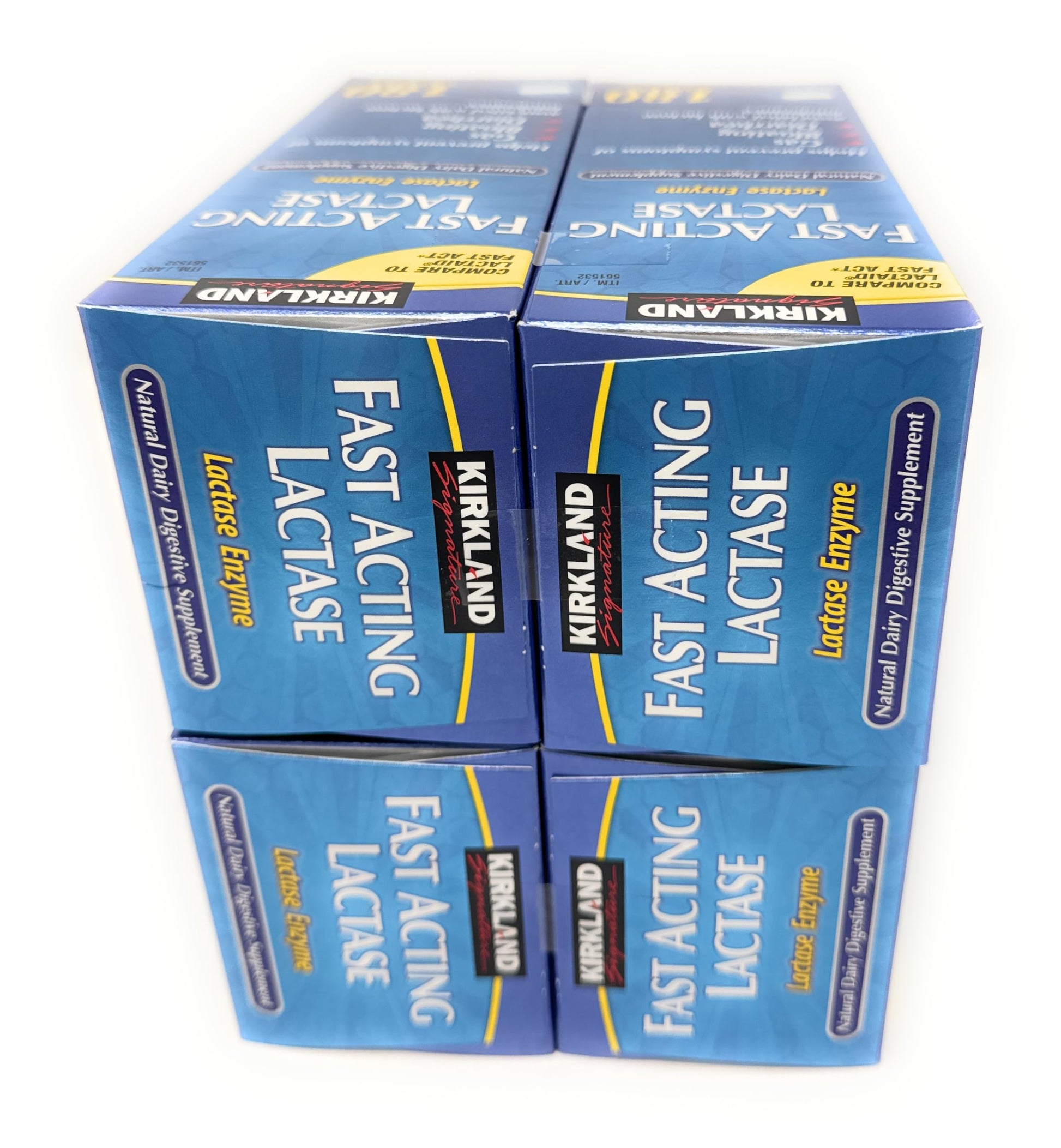 Natural lactase enzyme 9000 FCC units supplement facts label