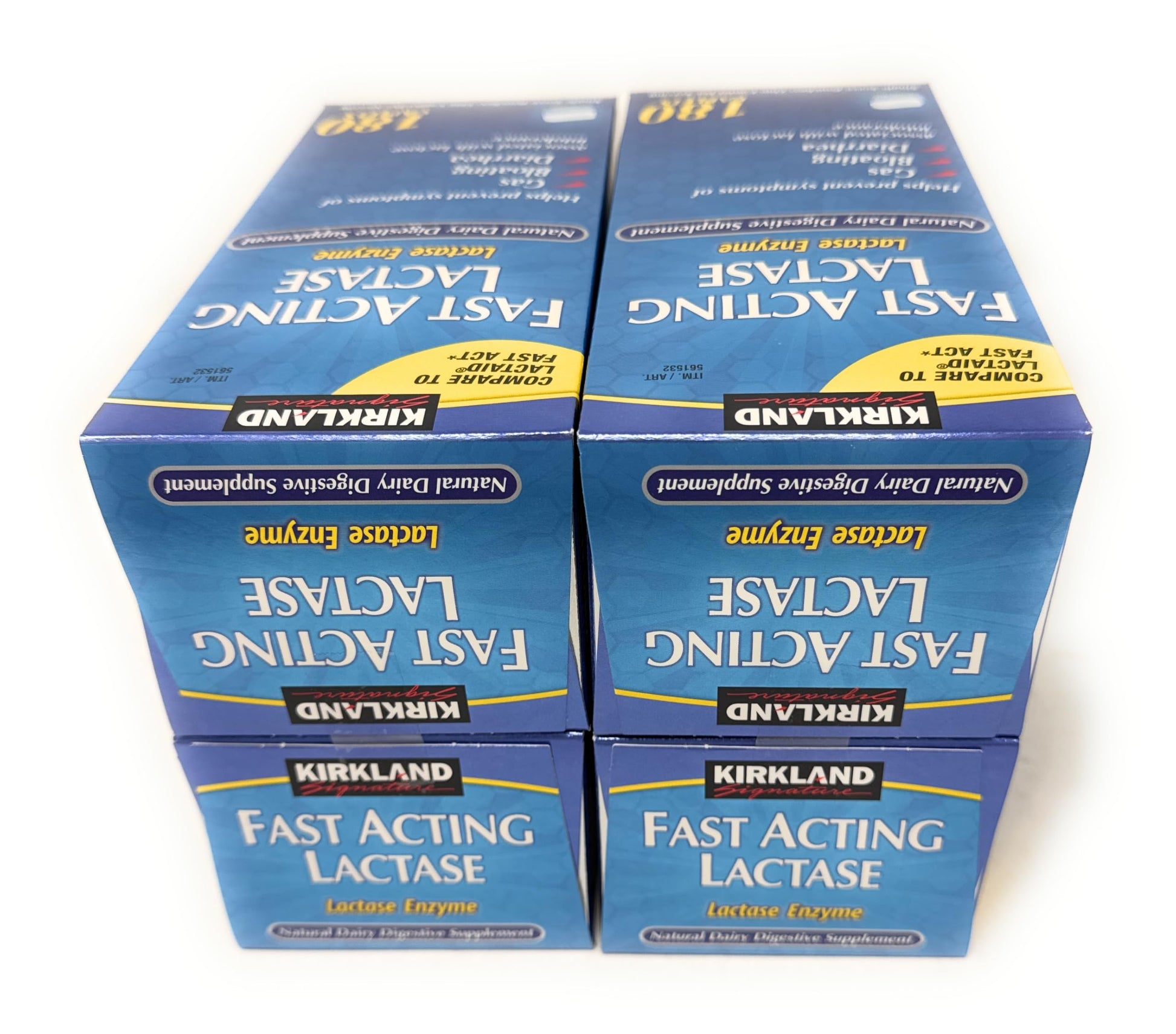 Authentic USA imported fast acting digestive caplets for dairy foods