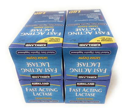 Authentic USA imported fast acting digestive caplets for dairy foods