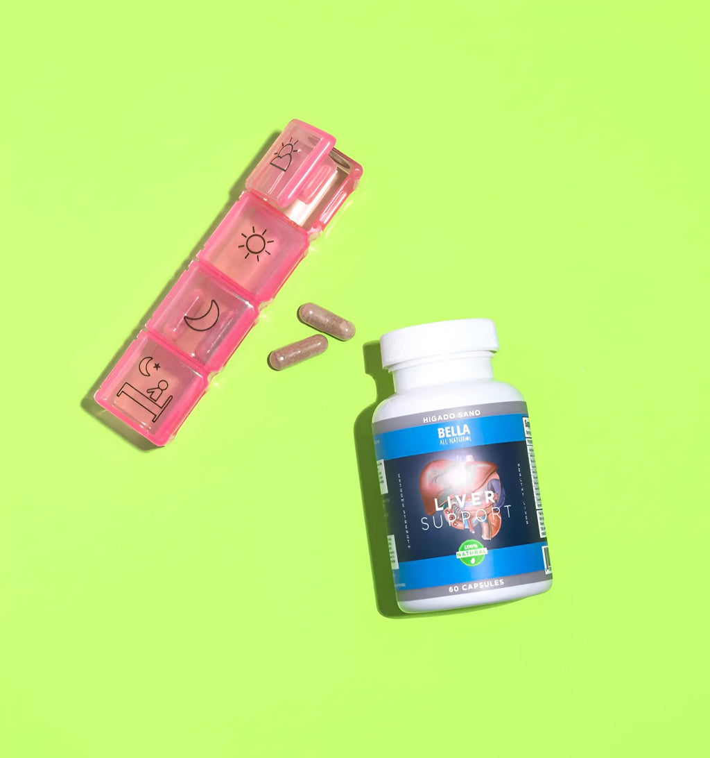Bella All Natural Liver Support authentic USA imported product display