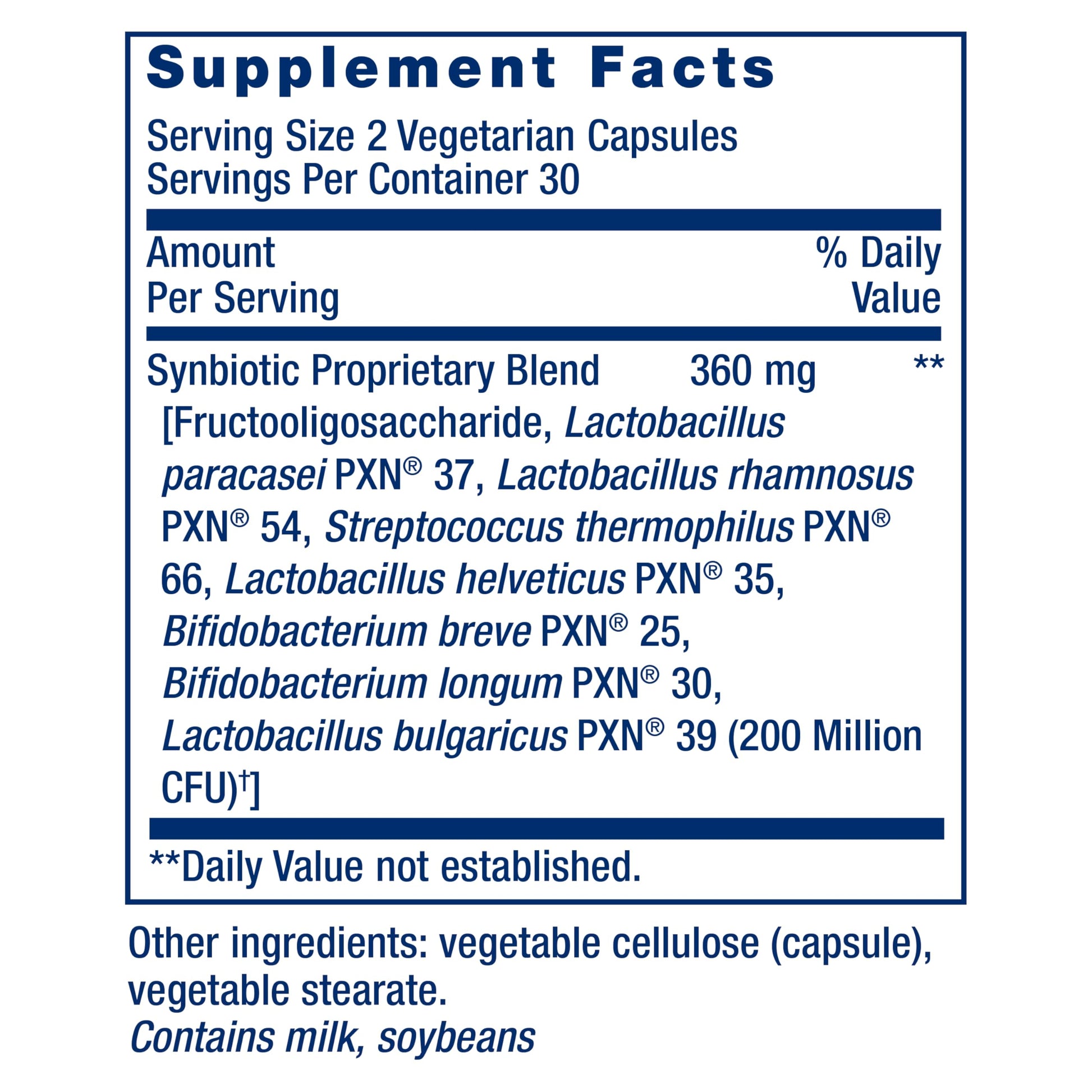 FLORASSIST Liver Restore 60 vegetarian capsules supplement facts panel
