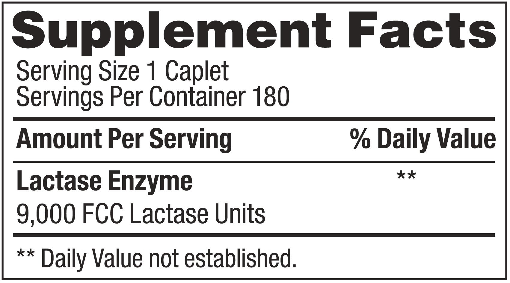 Kirkland Signature lactose intolerance supplement caplets close up view