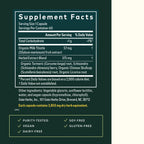 Close-up of Gaia Herbs liquid phyto-capsules showing vegan capsule quality