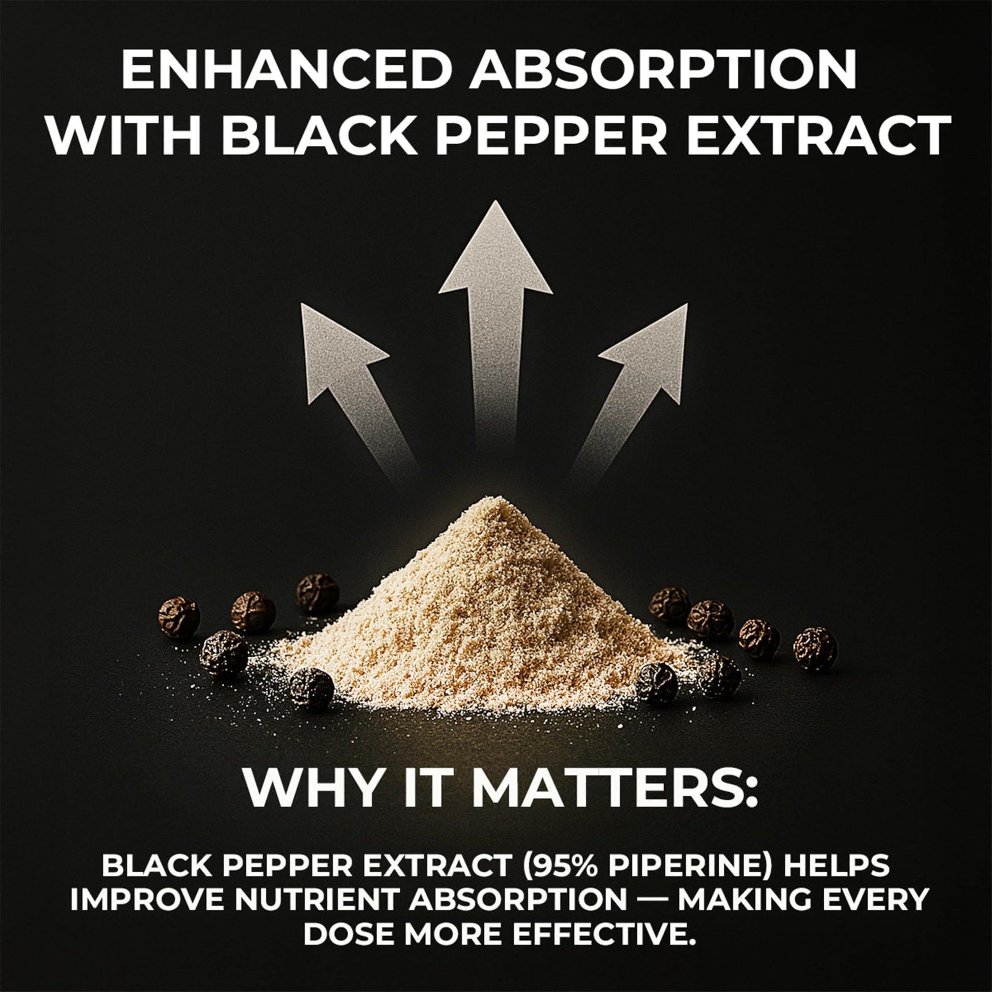 Bloomeo men health formula with black pepper extract