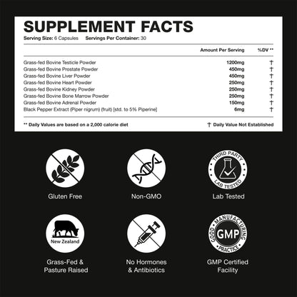 Bloomeo one hundred percent pasture raised hormone support packaging