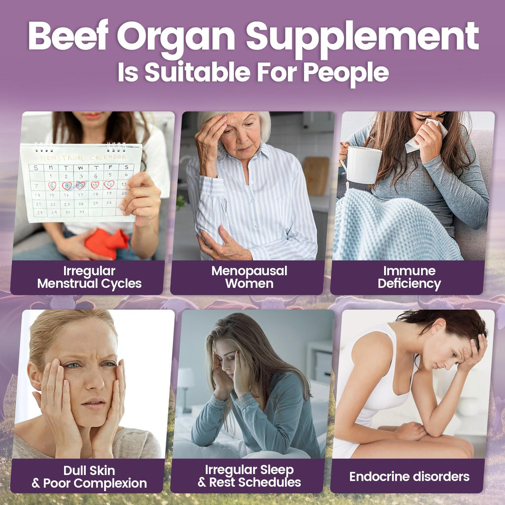 Vivonu 11000mg beef organs blend packaging and quality seal