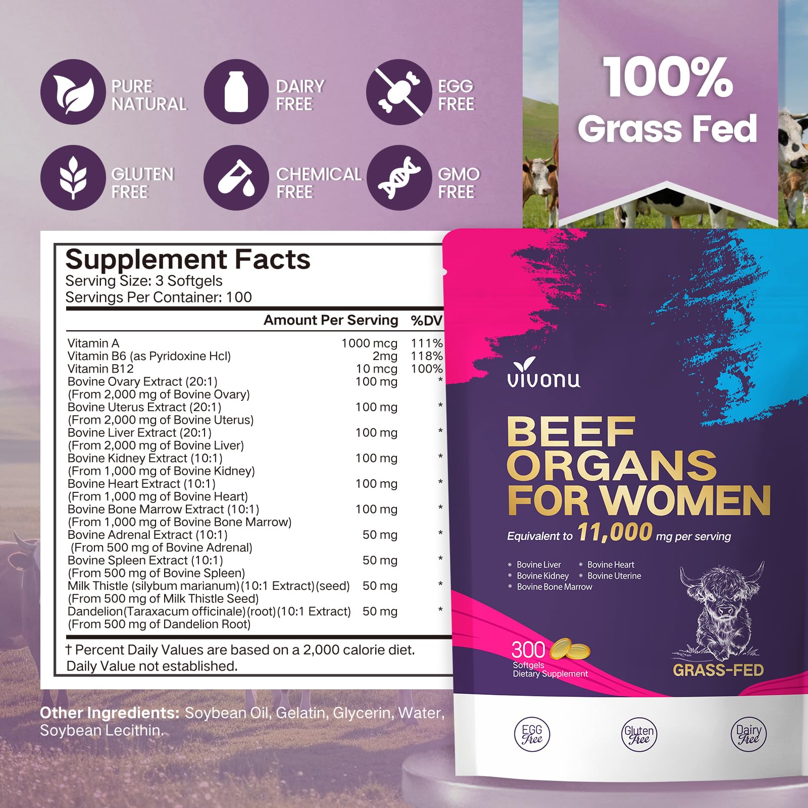 Authentic USA-imported VivoNu dietary supplement packaging