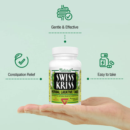 Swiss Kriss digestive health herbal tablets