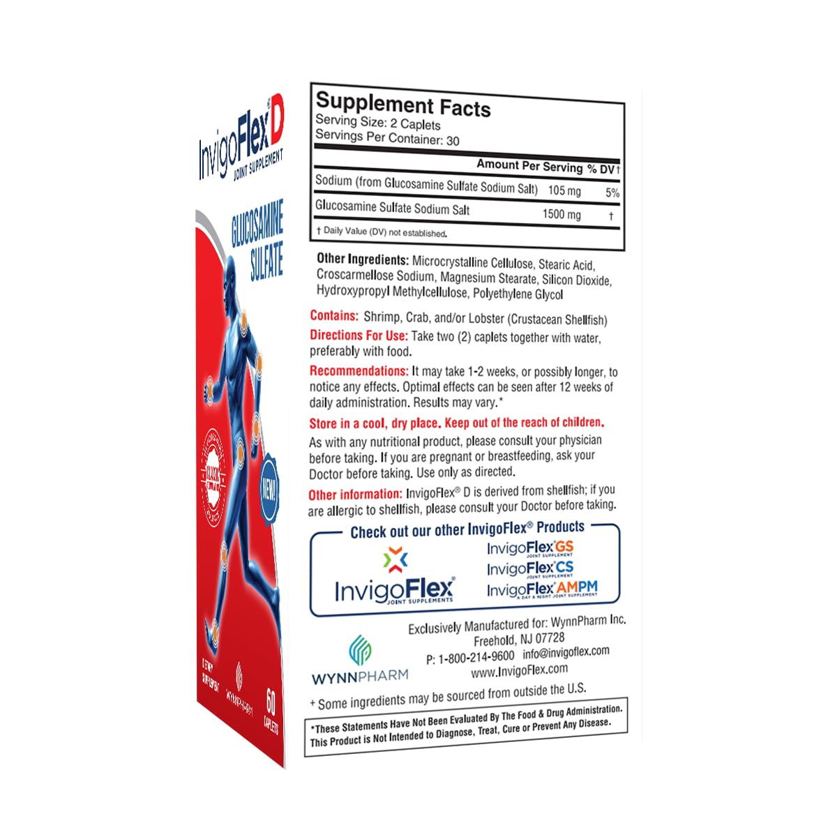 InvigoFlex D classic formulation ingredients and dosage view
