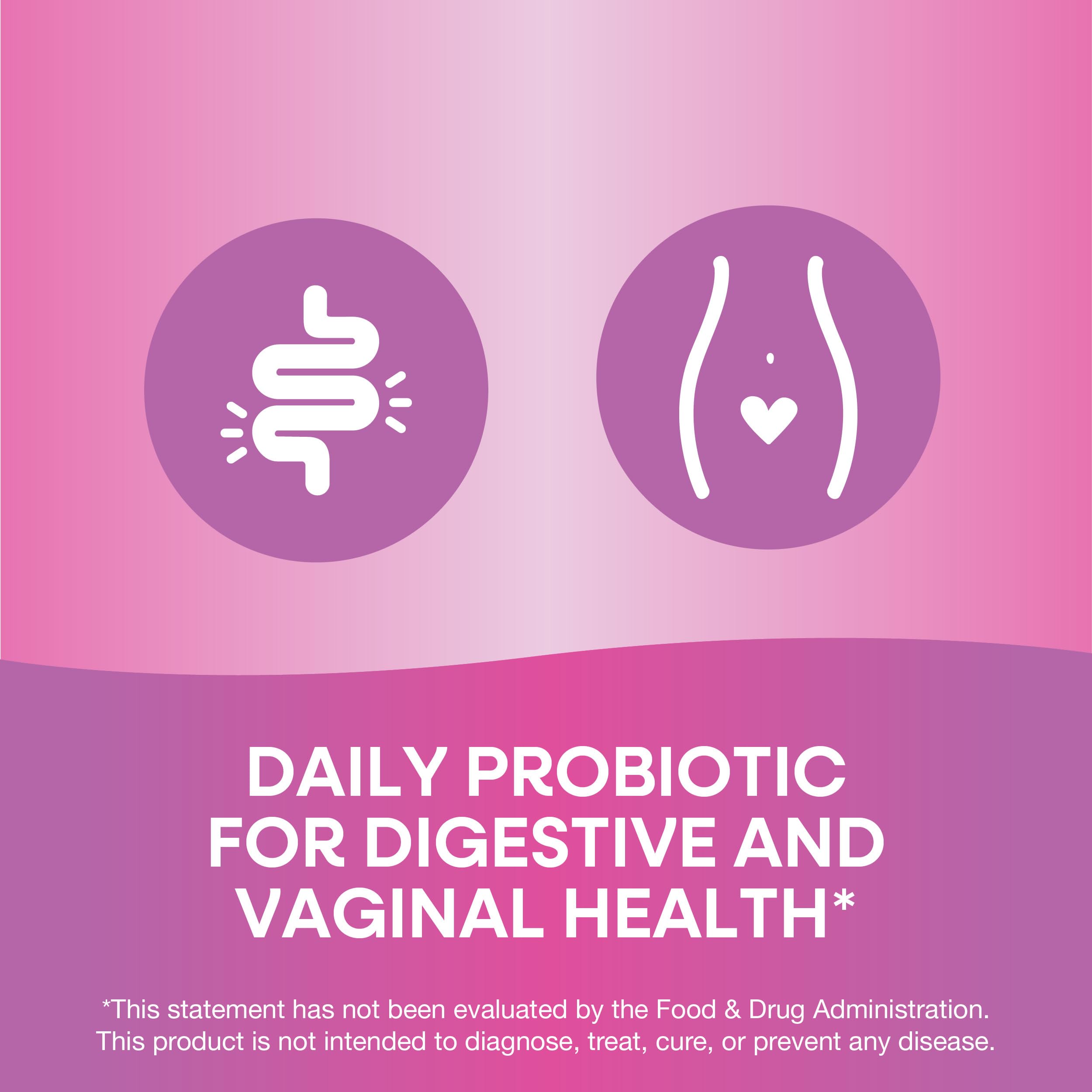 Nature's Way Women's Probiotic Pearls supplement facts label