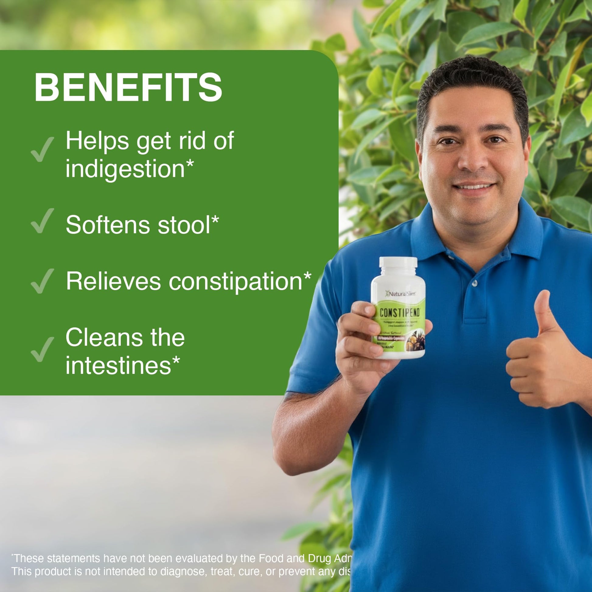 NaturalSlim Constipend magnesium blend supplement capsules